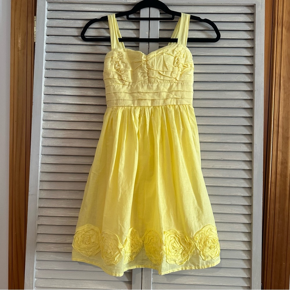 Trixxi girls yellow dress size 3